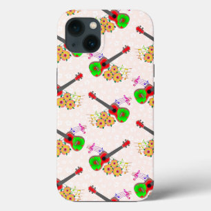 Hawaiian Ukulele Hibiskus Blume Case-Mate iPhone Hülle