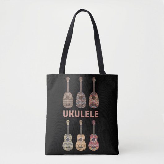 Hawaiian Ukulele Typen von Musikinstrumenten Tasche (Vorderseite)