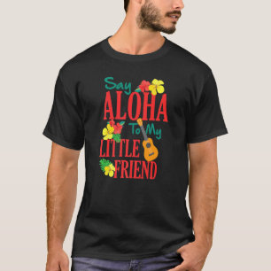 Hawaiian Ukulele Uke sagt Aloha zu meinem kleinen  T-Shirt