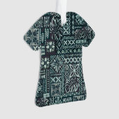 Hawaiian Ulu Tapa Tuch Ornament (Vorderseite)