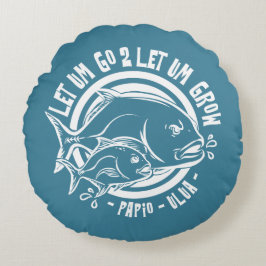 Hawaiian Ulua papio trevally Rundes Kissen