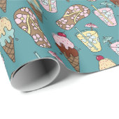 Hawaiian Vibes Wrapping Paper Geschenkpapier (Rolleneckpunkt)