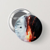 Hawaiian Volcano Button (Vorne & Hinten)
