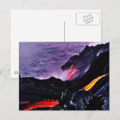 Hawaiian Volcano Postcard Postkarte (Vorne/Hinten)