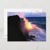 Hawaiian Volcano Postcard Postkarte (Vorne/Hinten)