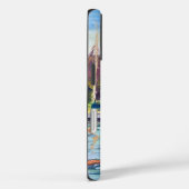 Hawaiian Waikiki Yacht Club mit Blick auf Diamond Case-Mate iPhone Hülle (Rückseite / Rechts)