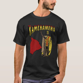 Hawaiian Warrior Chief King Kamehameha Vintage T-Shirt