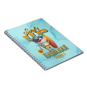 Hawaiian Waves Surf's Up Pidgin Slang Shark Notizblock (Rechte Seite)