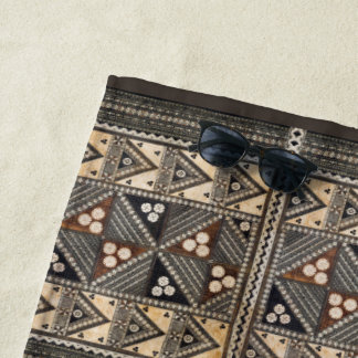 Hawaiian Wedding Tapa Cloth Strandtuch