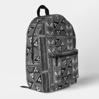 Hawaiian Wedding Tapa Pattern Bedruckter Rucksack