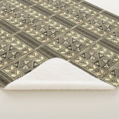 Hawaiian Wedding Tapa Pattern Sherpadecke (3/4)