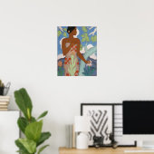 Hawaiian Woman - Arman Manookian Poster (Heimbüro)