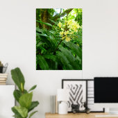 Hawaiian Yellow Ginger Poster (Heimbüro)