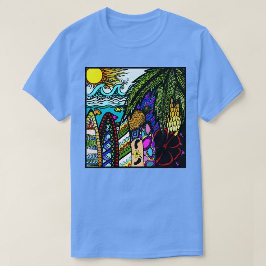 Hawaiiandoodle T-Shirt (Design vorne)