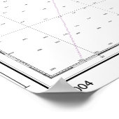 Hawaiianinseln — nautische Übersicht 1904 Poster (Ecke)