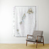 Hawaiianinseln — nautische Übersicht 1904 Wandteppich (Beispiel)