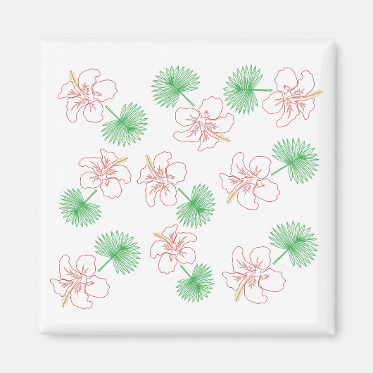 Hawaiianisch 02 magnet (Vorne)