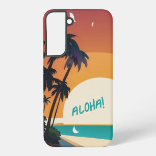 Hawaiianisch/Aloha/Tropisch/Strand Samsung Galaxy Hülle