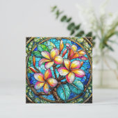 Hawaiianische Aloha-Kundenkarte leer (Stehend Vorderseite)