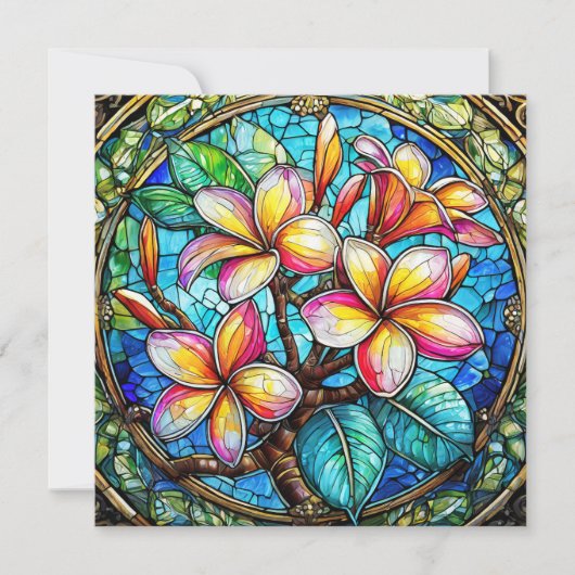 Hawaiianische Aloha-Kundenkarte leer (Vorderseite)