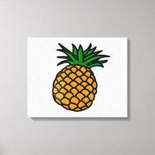 Hawaiianische Ananas Leinwanddruck