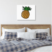 Hawaiianische Ananas Leinwanddruck (Insitu (Schlafzimmer))