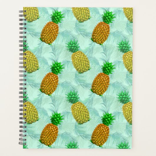 Hawaiianische Ananas Light Blue Planer (Vorderseite)