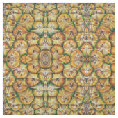 Hawaiianische Ananas Stoff (Muster)