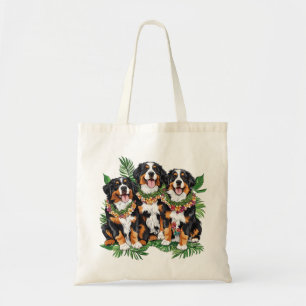 Hawaiianische Berner Sennenhunde Blumenlei Tragetasche