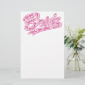Hawaiianische Blume Briefpapier (Stehend Vorderseite)