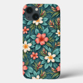 hawaiianische Blume Case-Mate iPhone Hülle (Rückseite)