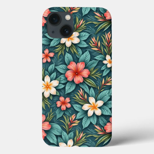 hawaiianische Blume Case-Mate iPhone Hülle (Rückseite)