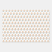 Hawaiianische Blume Geschenkpapier Set (Vorderseite 3)