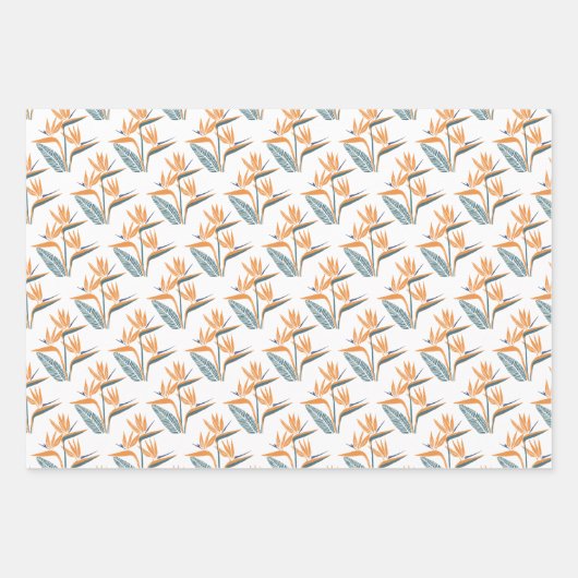 Hawaiianische Blume Geschenkpapier Set (Vorderseite 2)