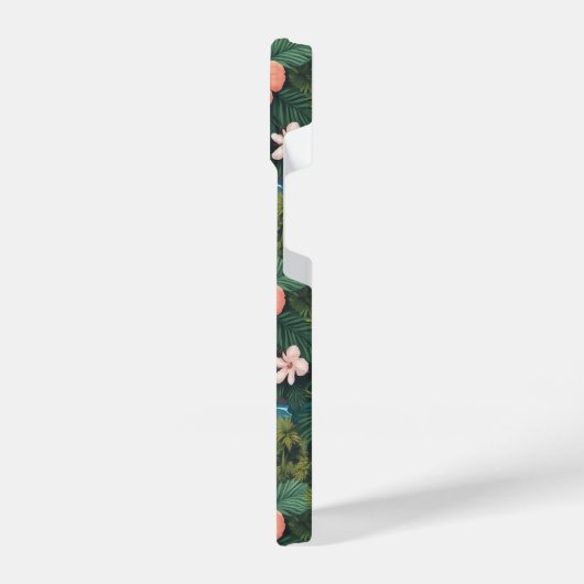 hawaiianische Blume iPhone Hülle (Linke Seite)