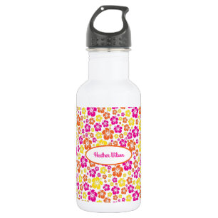 Hawaiianische Blume Niedlich Kinder Wasserflasche 