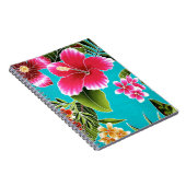 hawaiianische Blume Notizblock (Rechte Seite)