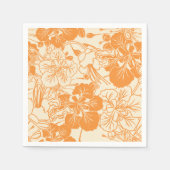 Hawaiianische Blume Ohai Alii Serviette (Vorderseite)