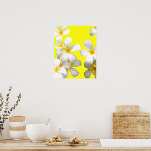 Hawaiianische Blume Poster (Küche)