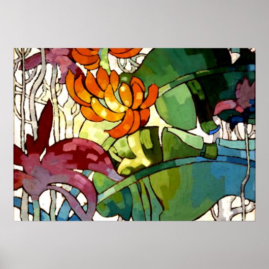 hawaiianische Blume Poster (Vorne)