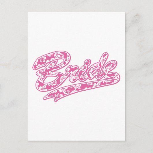 Hawaiianische Blume Postkarte (Vorderseite)