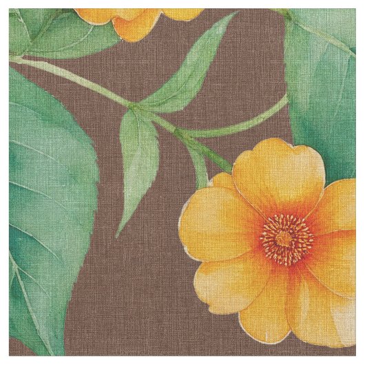 Hawaiianische Blume Stoff (Nahaufnahme)