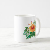 Hawaiianische Blumenvase Kaffeetasse (VorderseiteRechts)