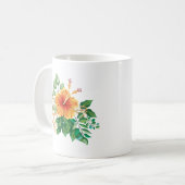 Hawaiianische Blumenvase Kaffeetasse (Vorderseite Links)