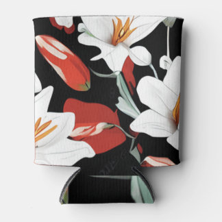 Hawaiianische Blütendose kühler Dosenkühler