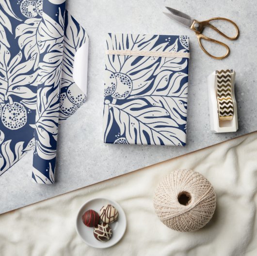 Hawaiianische Brotfruchtmuster Geschenkpapier (Kunsthandwerk)