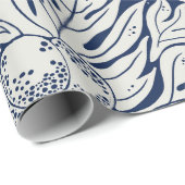 Hawaiianische Brotfruchtmuster Geschenkpapier (Rolleneckpunkt)