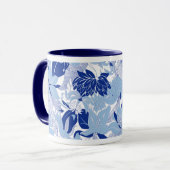 Hawaiianische "Contour Hawaii" Blaue Tasse (Vorderseite Links)