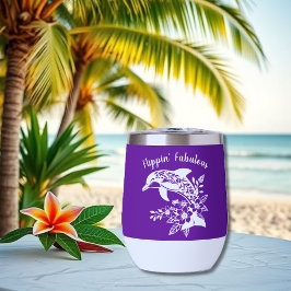Hawaiianische Dolphin- Flippin' fabelhaft Lila