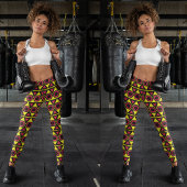 Hawaiianische Dreiecke Leggings